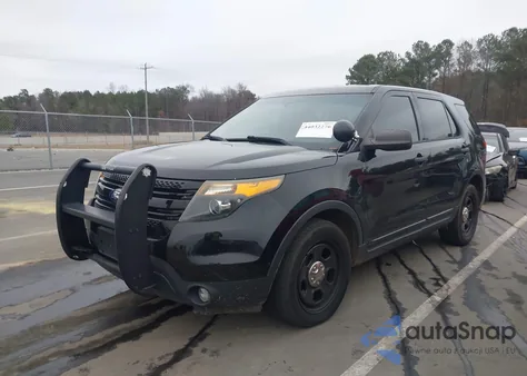 2014 Ford Utility Police Interceptor из США, поврежденный, VIN 1FM5K8AR5EGA28852